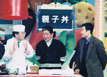 日本料理特別講座。「どっちの料理ショー」近藤一樹先生